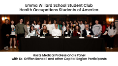 Emma Willard Health Occupations Students of America Medical Professional Panel